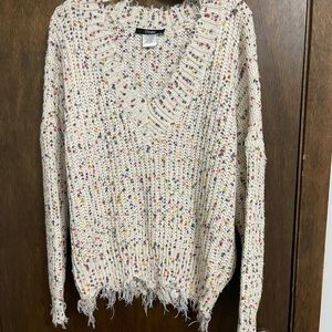 Never worn confetti sweater